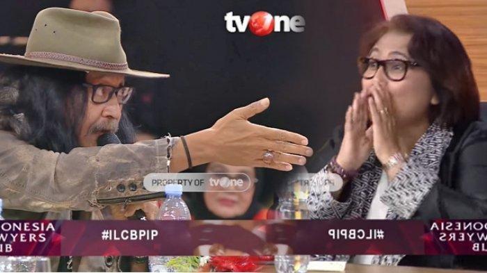 Sujiwo Tejo Sindir Politisi Bermain HP saat Diskusi di ILC, Irma: Kayak Orang Paling Bener. (Tribunnews).