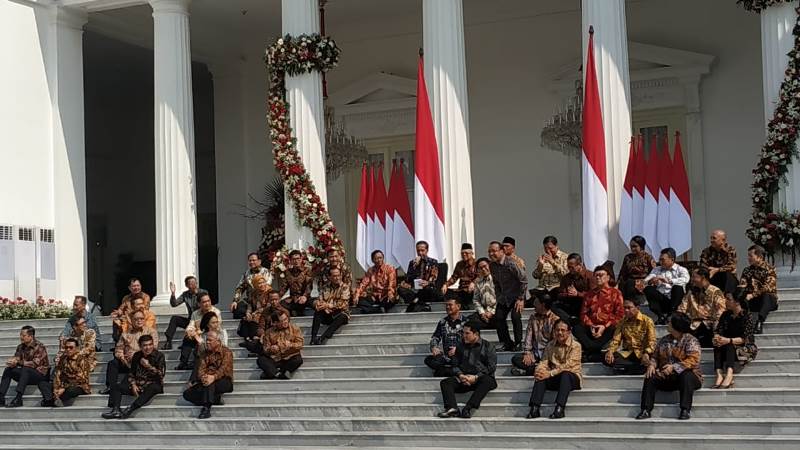Para Menteri di Kabinet Indonesia Maju (okezon)