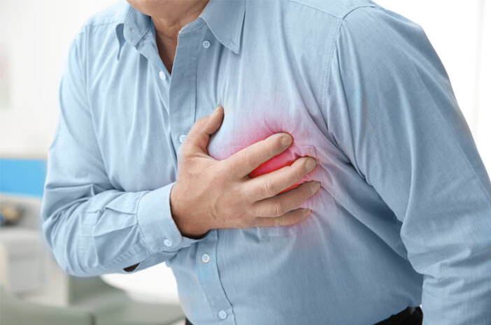 Ilustrasi sakit jantung (Foto:Shutterstock)