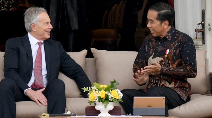 Tony Blair siap bantu proses pembangunan IKN Nusantara (lensaindonesia.com).