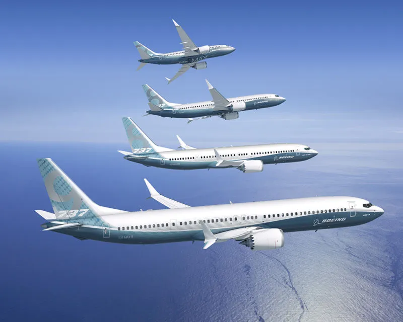 Ilustrasi pesawat Boeing 737 Max milik Boeing yang sempat dilarang terbang (Foto:arstechnica.com)