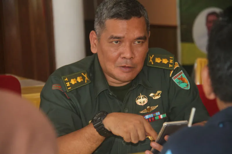 Wakil Kepala Penerangan Kodam (Wakapendam) XVII Cenderawasih, Letkol Inf. Dax Sianturi. (papuasatu.com).