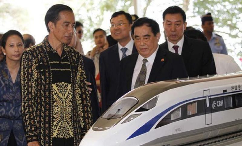 Presiden Jokowi dan Proyek Kereta Cepat. (Pinterpolitik).