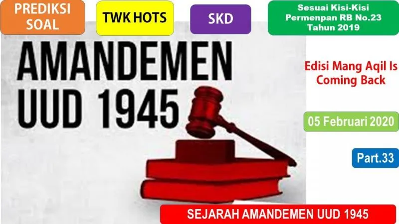 Amandemen UUD 1945 (Youtube)