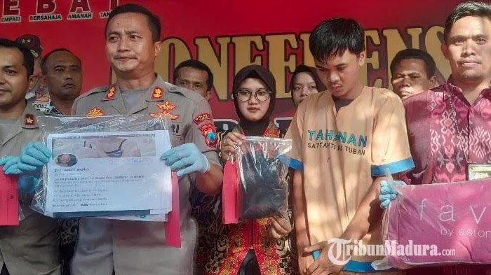 Lagi Video Viral Mirip Vina Garut 1 Wanita Lawan 4 Pria, Kini di Tuban. (tribun).
