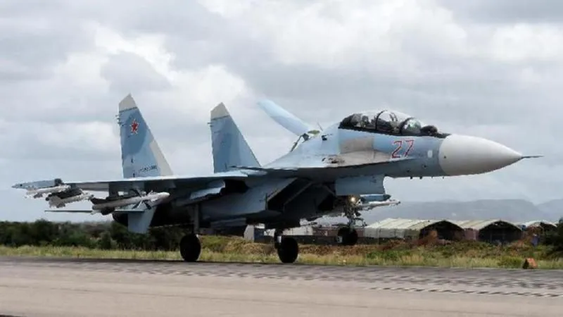 Sukhoi SU-35 buatan Rusia (Vasily Maximov / AFP)