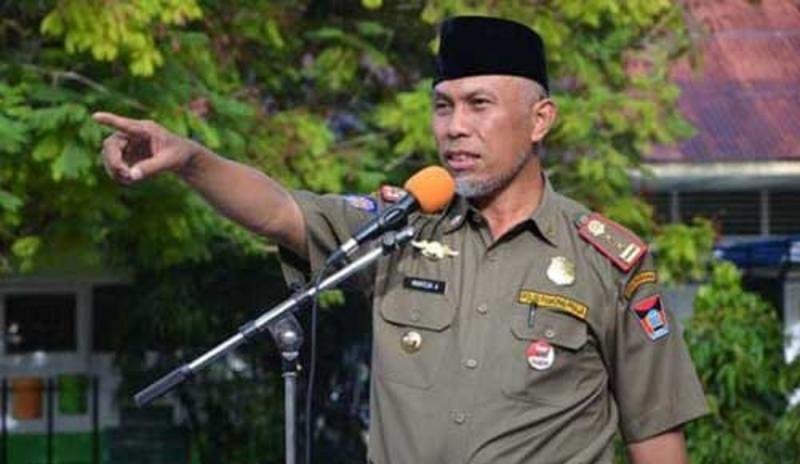 Gubernur Sumatera Barat, Mahyeldi Ansharullah, (minangkabaunews).