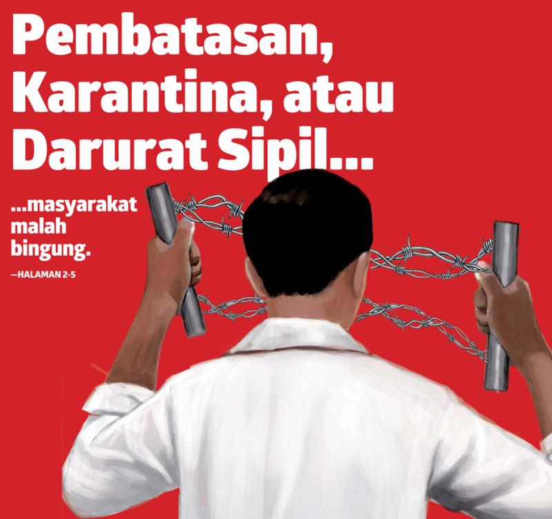 Wacana Darurat Sipil Jokowi (koran tempo)