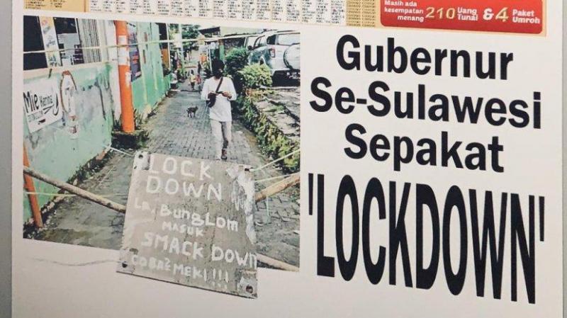 Gubernur se-Sulawesi sepakat lockdown demi cegah penyebaran virus corona (Tribunnews)