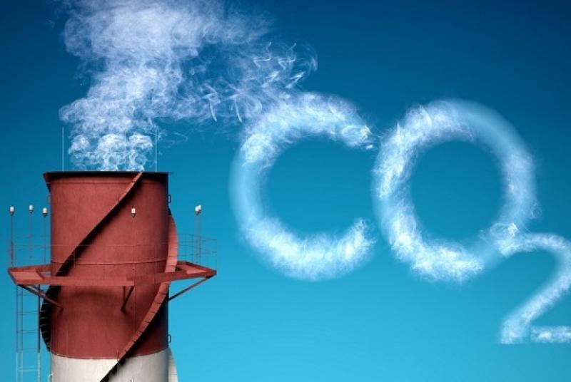 Ilustrasi Carbondioksida (CO2) penuhi bumi (republika)