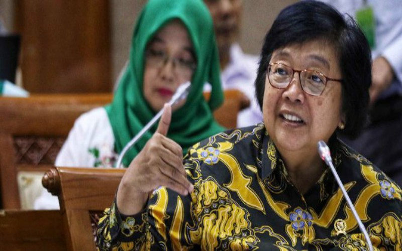 Menteri KLHK, Siti Nurbaya (Merdeka)