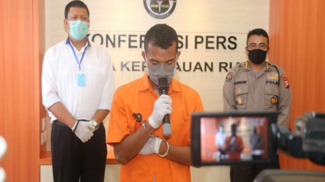 Hina Jokowi di Medsos, Seorang Buruh Harian Lepas Diciduk Polisi. (Vivanews)
