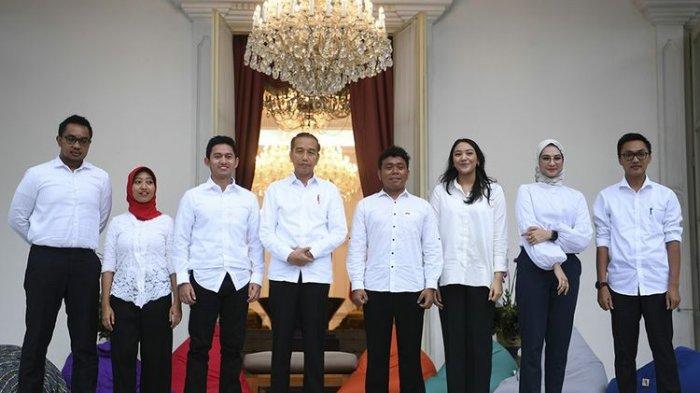 Staff Khusus Milenial Presiden Jokowi. (Tribunnews)