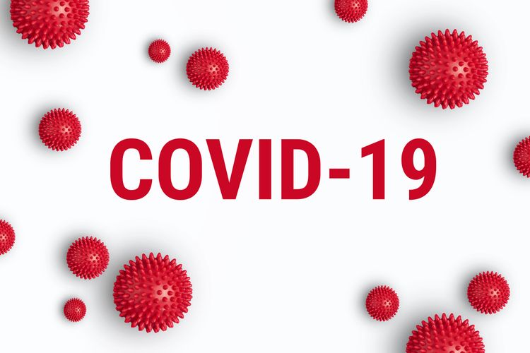 ilustrasi virus corona yang menyebabkan covid-19 (kompas)