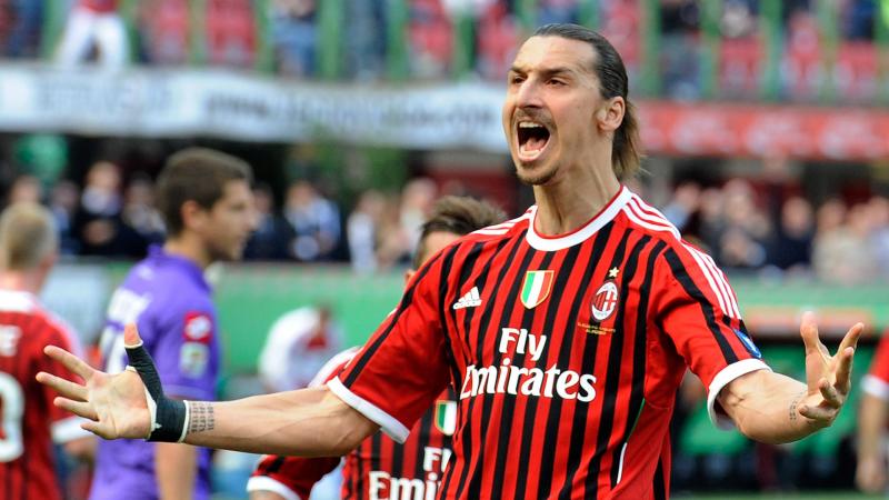 Zlatan Ibrahimovic, striker AC Milan (Foto:Gettyimages)
