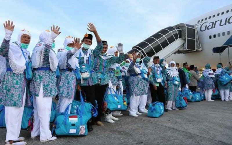 Jemaah Haji Indonesia. (Harian Terbit)