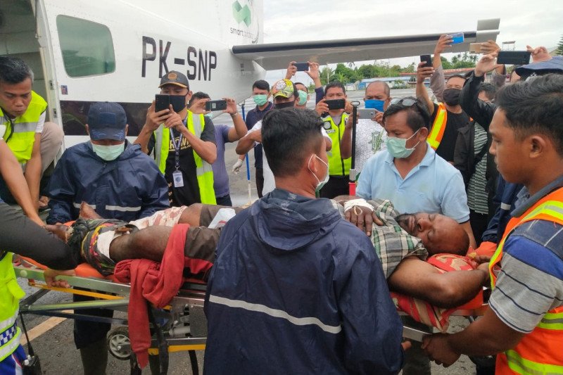 Tenaga medis korban penembakan KKB di Intan Jaya, Papua (Antara)