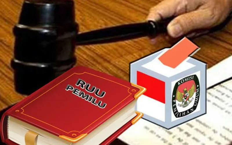 Ilustrasi RUU Pemilu. (Media Indonesia)