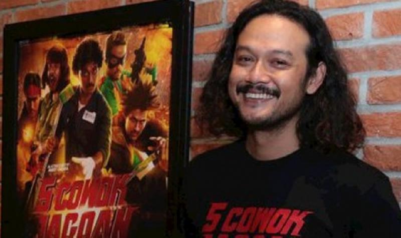 Aktor Dwi Sasono diringkus Kepolisian Resor (Polres) Metro Jakarta Selatan. (Merdeka.com).
