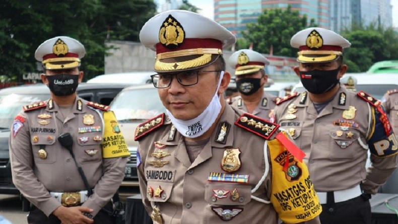 Direktur Lalu Lintas Polda Metro Jaya, Komisaris Besar Polisi Sambodo Purnomo Yogo. (inews).