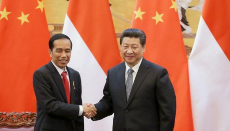 Presiden Jokowi dengan Presiden China Xi Jinping (Minews)