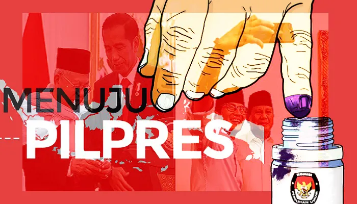 Ilustrasi Pilpres di Indonesia (nusantaranews)