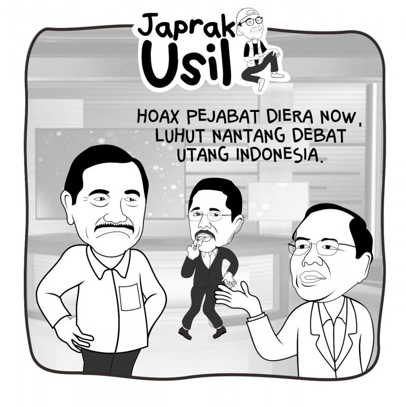 Bang Japrak: Hoaks Pejabat Era Now, Luhut Nantang Rizal Ramli Debat Soal Ekonomi Indonesia (HS)