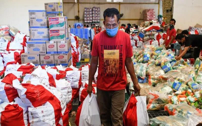 Bansos Kemensos. (BBC)