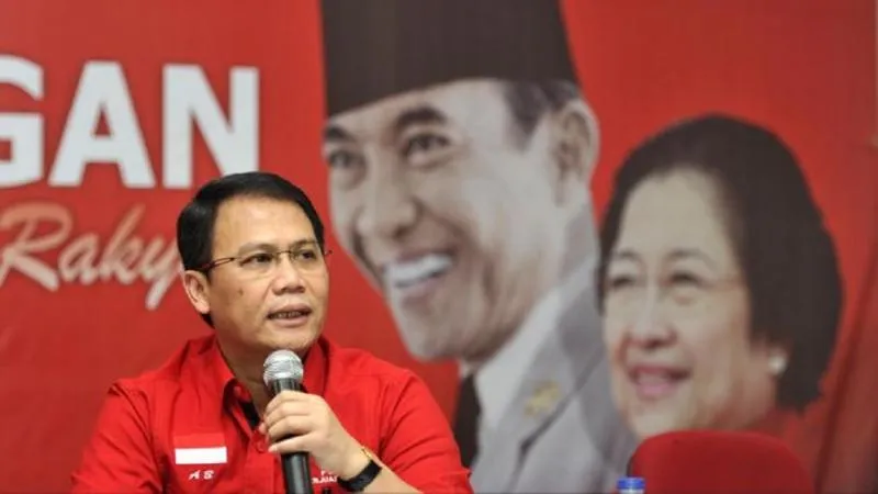 Politisi PDI Perjuangan sekaligus Wakil Ketua MPR RI, Ahmad Basarah. (CNN).