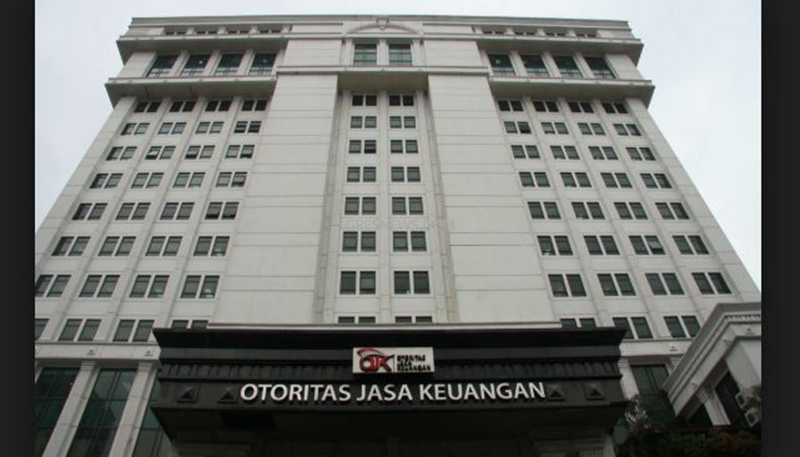 Gedung Otoritas Jasa Keuangan di Jakarta (Foto: Humas)