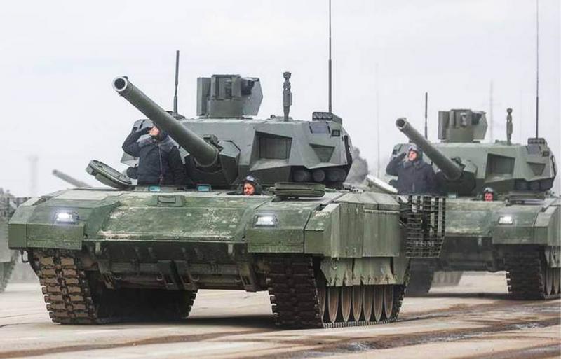 Tank canggih dari Rusia (radar militer)