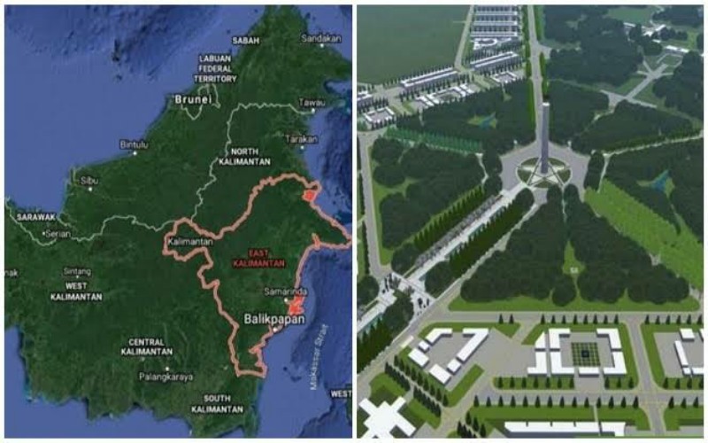 Pemindahan ibu kota negara ke Kalimantan diduga terkait kepentingan tiga perusahaan besar ini (Boombastis)