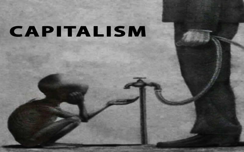 Ilustrasi Kapitalisme Global (global review)