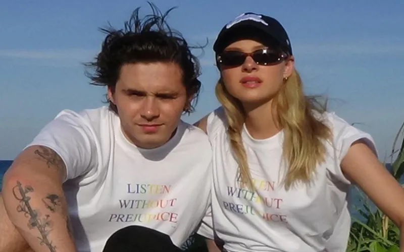 Foto kebersamaan Brooklyn dan Peltz. (Instagram)