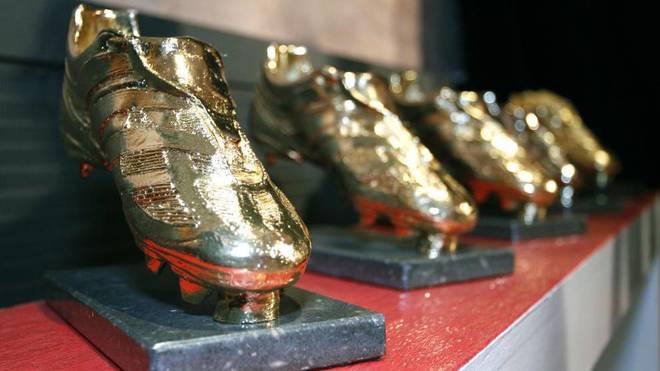 Trofi penghargaan Goolden Boot atau sepatu emas eropa (Foto: Marca)