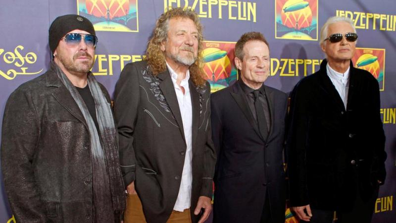 Led Zeppelin: Robert Plant, John Paul Jones, Jimmy Page bersama Jason Bonham (TRT)