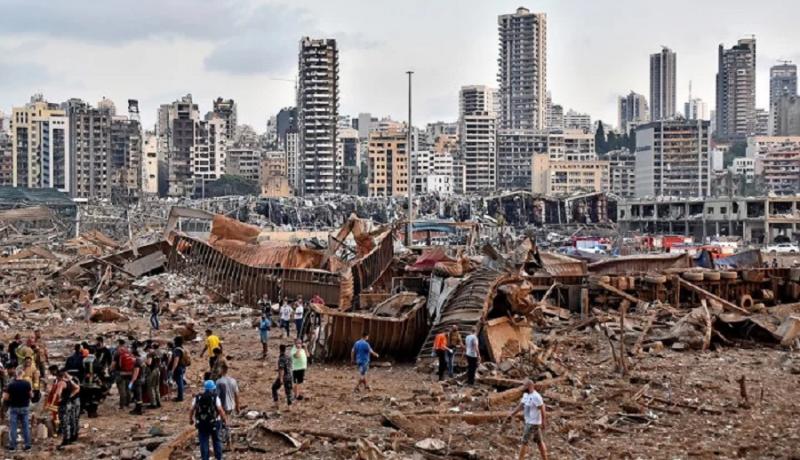 Pasca Ledakan di Lebanon. (Wartaekonomi).