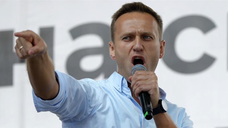 Aktivis Rusia Alexei Navalny diduga diracun (Foto:Pavel Golovkin/AP)