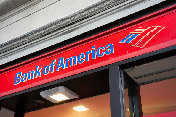 Bank Of America di Manhattan, USA (Foto : Alex Tai/SOPA Images/LightRocket via Getty Images)