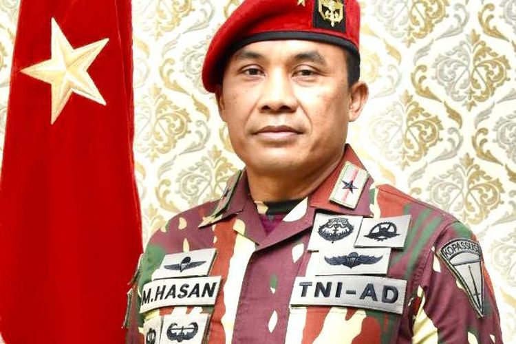 Mantan pengawal Jokowi Brigjen Mohamad Hasan jadi Danjen Kopassus (kompas)