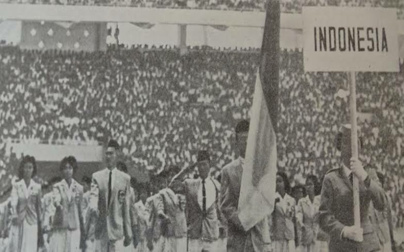 Asian Games Tokyo 1958. (Olrange)