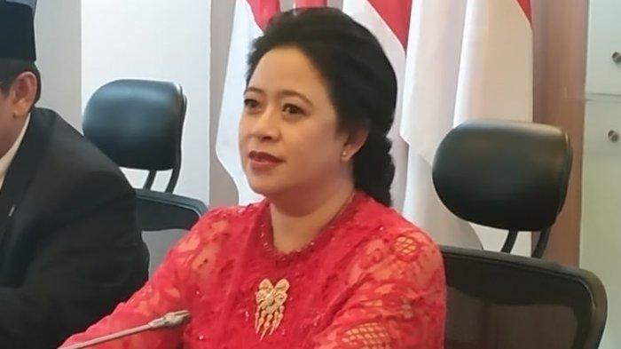 Ketua DPR Puan Maharani minta Pancasila diwujudkan dalam kehidupan dan bukan hanya jadi slogan (Tribunnews)