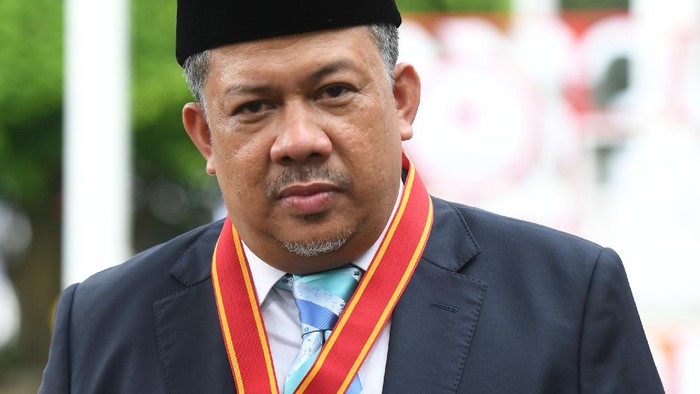 Wakil Ketua Umum Partai Gelombang Rakyat (Gelora) Indonesia, Fahri Hamzah. (detik).