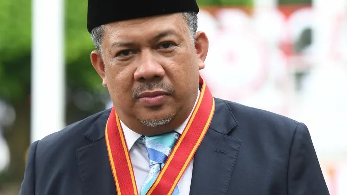 Wakil Ketua Umum Partai Gelombang Rakyat (Gelora) Indonesia, Fahri Hamzah. (detik).