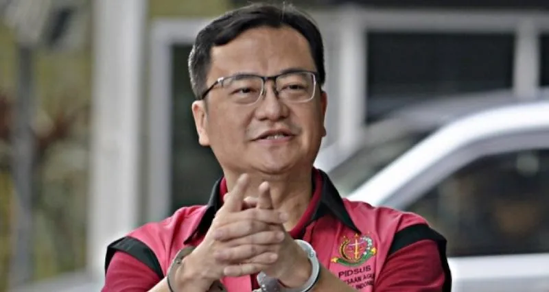 Terdakwa kasus dugaan korupsi di PT Asuransi Jiwasraya dan Asabri Benny Tjokrosaputro (netralnews)