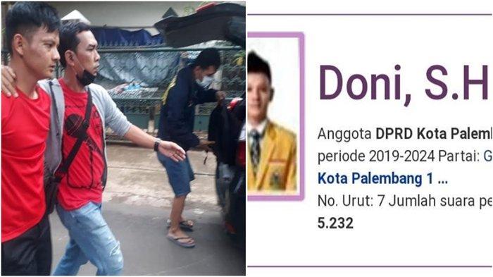 Anggota DPRD Kota Palembang ditangkap polisi karena jadi dalang kasus narkoba (Tribunnews)