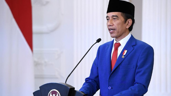 Presiden Joko Widodo atau Jokowi ungkap rahasia penglaris dagangan saat pandemi Covid-19 (detikcom)