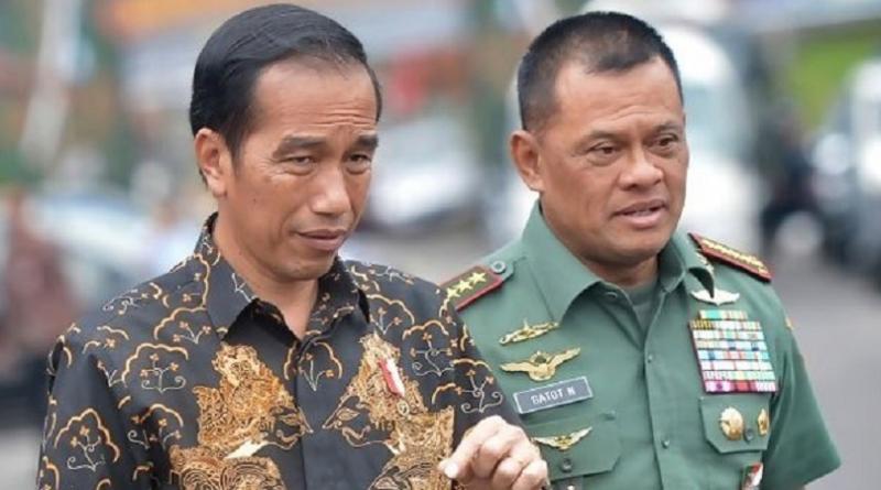 Jokowi Copot Gatot dari Panglima TNI Karena Dekat dengan Gerakan 212? (waspadaonline).