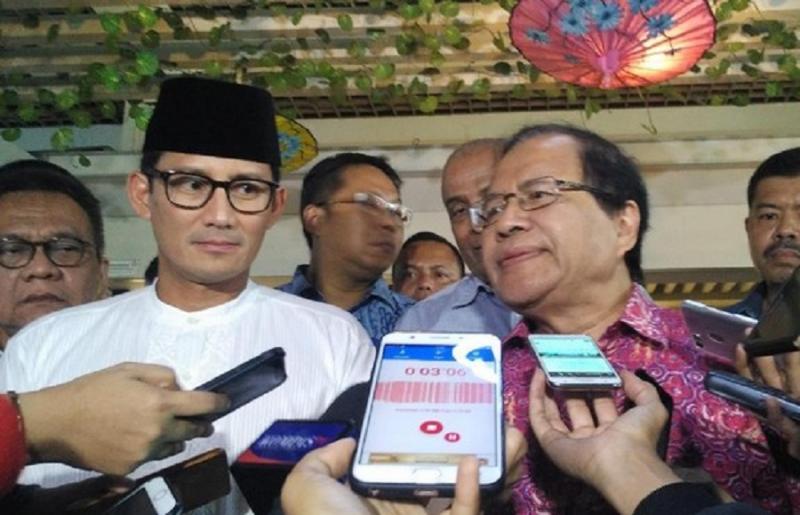 Relawan Jokowi: Rizal Ramli, Hadi Tjahjanto hingga Sandi Masuk Kabinet. (Detik).