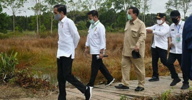 Presiden Jokowi perintah Prabowo tanam jeruk dan bawang (pantau)